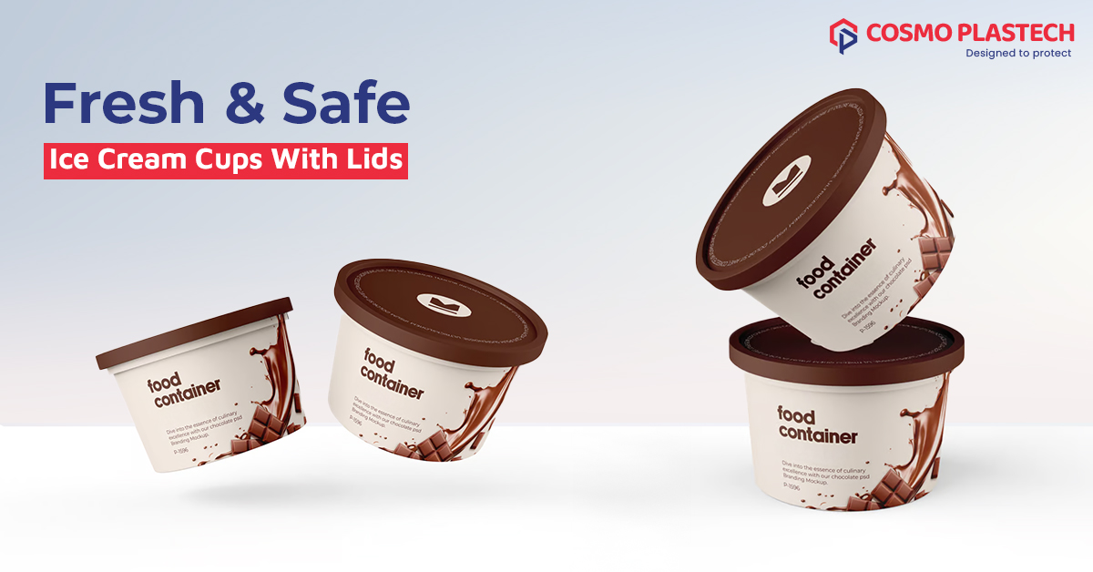 Vaso de helado con tapas podría revolucionar su marca